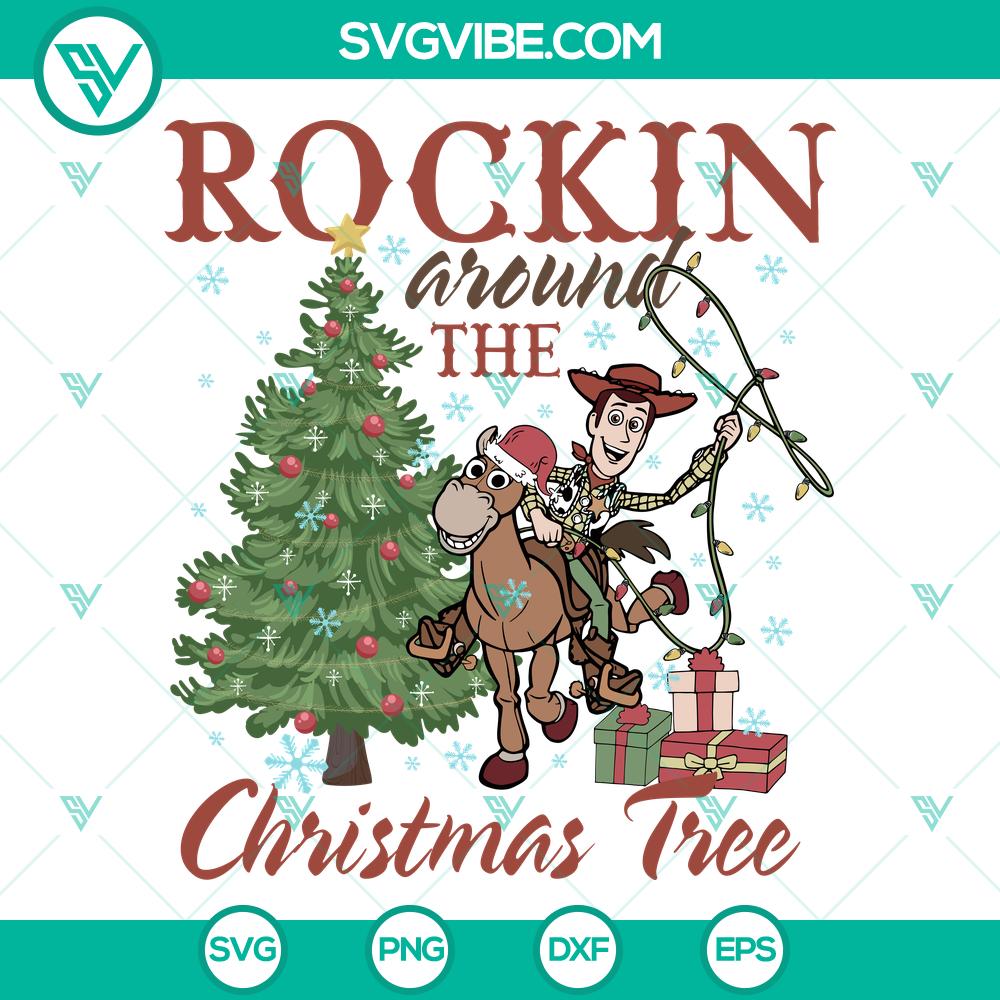 Woody Toy Story Christmas Tree SVG | Disney Holiday Cut Files Woody Toy Story Christmas Tree SVG featuring Disney Holiday Cut Files for crafts, perfect for Christmas projects.