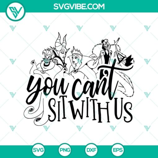 you can8217t sip with us svg villains witch svg halloween svg witches svg