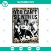 "You Can't Sit With Us SVG with Hocus Pocus and Halloween themes, perfect for spooky season crafting"