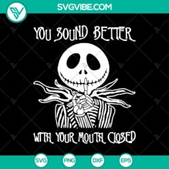 Halloween, SVG Files, The Nightmare Before Christmas SVG, You Sound Better With 9