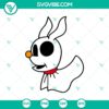 Nightmare Before Christmas and Snoopy crossover SVG with Zero the dog design for digital crafting projects.